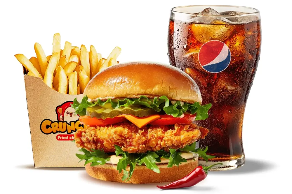Spicy Crunchy Burger